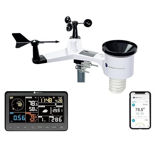 Trạm thời tiết thông minh WiFi Ambient Weather WS-2902