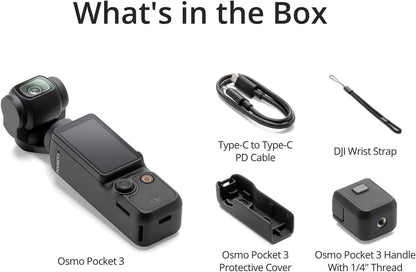 Ưu đãi đặc biệt mừng Quốc Khánh: DJI Osmo Pocket 3, Camera Vlog với CMOS 1 inch & Quay Vlog 4K/120fps, Chống rung 3 trục, Lấy nét nhanh, Theo dõi khuôn mặt/đối tượng,