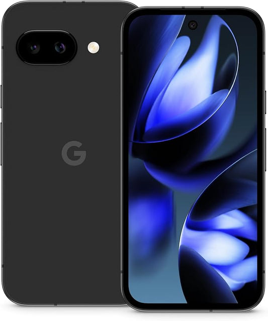 Google Pixel 9a với Gemini - Điện thoại thông minh Android đã mở khóa với camera ấn tượng và chỉnh sửa ảnh bằng AI, pin cả ngày và bảo mật mạnh mẽ - Đen - 128 GB
