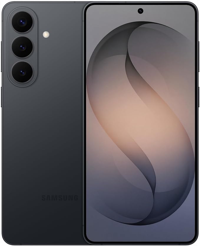 Samsung Galaxy S26, Điện thoại thông minh Android đã mở khóa, 256GB, Bộ xử lý mạnh mẽ, Galaxy AI, Trải nghiệm xem đắm chìm, Pin bền bỉ, 2026, Bảo hành 1 năm tại Mỹ, Đen