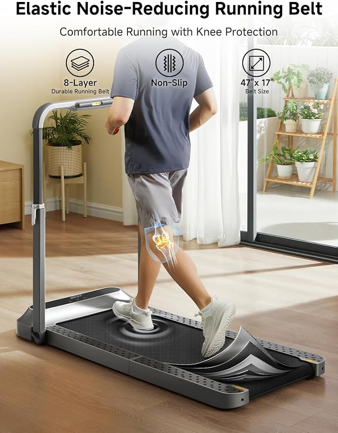 [Kho hàng trong khu vực của bạn] Máy chạy bộ gập WALKINGPAD (kiểu "2 trong 1" đi bộ và chạy): một thiết bị nhỏ gọn cho gia đình và văn phòng, vừa vặn dưới bàn làm việc của bạn, với điều khiển ứng dụng và màn hình LED.