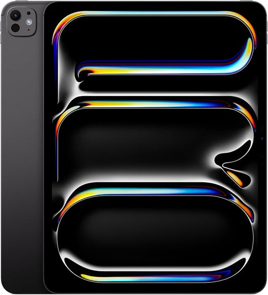Apple iPad Pro 13 inch (M5): Màn hình Ultra Retina XDR, 512GB, Camera trước 12MP ngang/Camera sau 12MP, Máy quét LiDAR, Wi-Fi 7 với Apple N1, Face ID, Thời lượng pin cả ngày — Màu đen không gian