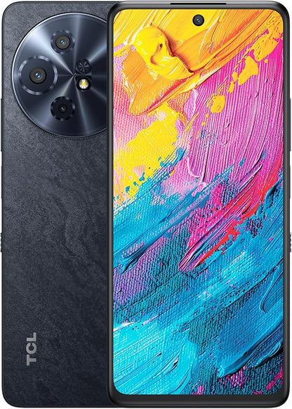 Điện thoại TCL 60 XE NXTPAPER 5G, điện thoại Android mở khóa của AT&T, T-Mobile & Verizon, 8GB+128GB, màn hình giống giấy 6.8" 120Hz, tính năng AI, pin 5010mAh, hệ thống camera tiên tiến, màu xanh không gian